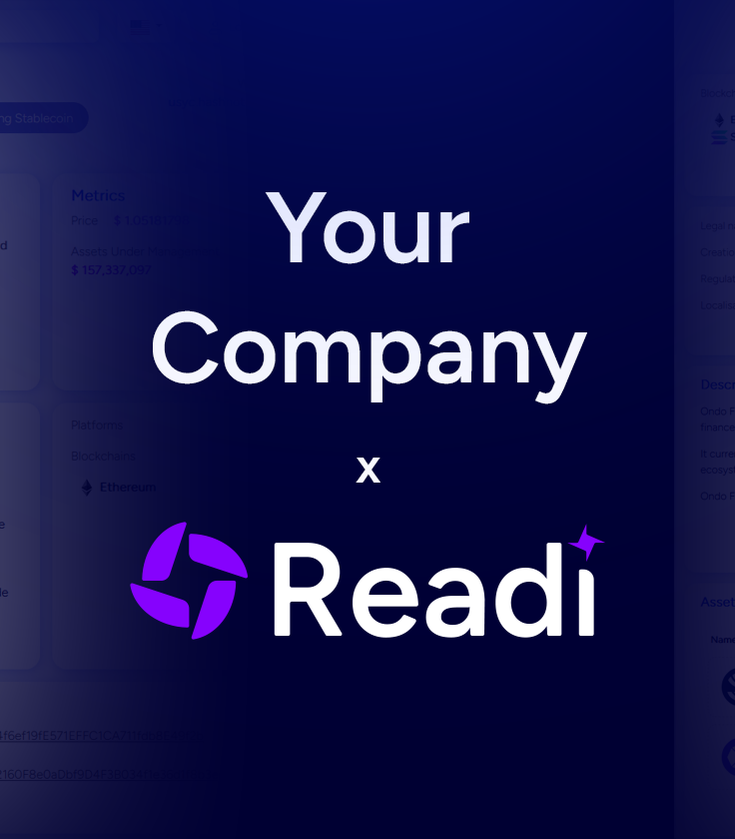 Create your company on Readi