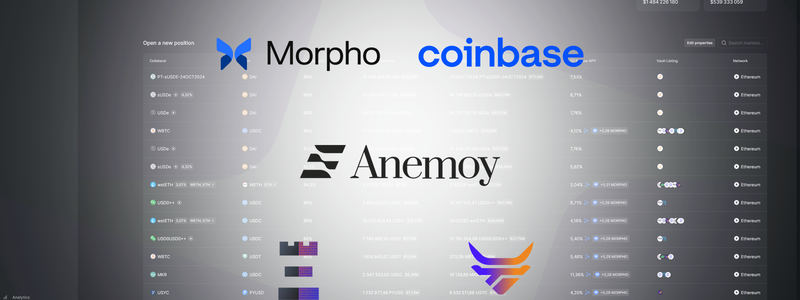 Morpho and Anemoy to allow collateral posting